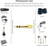 [Updated Version 5-Pack Stereo Audio Adapter 6.35mm (1/4 inch) Male to 3.5mm (1/8 inch) Female Headphone Jack...