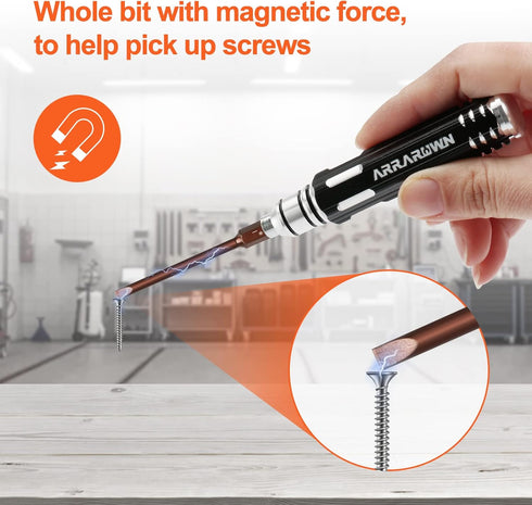 Hex Screwdrivers Set 12 in 1 RC Hobby Tools Kit S2 Steel Tool for RC Car Model Drone Airplane Robotics Helicopter Quadcopter Boat FPV Home Applian...