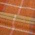 G Lake Orange Plaid Blanket Throw Acrylic Soft Reversible Dyed Fringed Bed Blanket Gift for Christmas Decorations 50" W x 67" L-Pumpkin Orange...