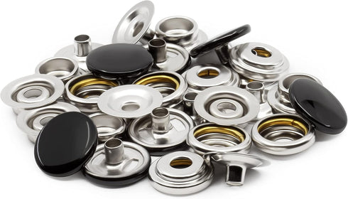 Dritz Heavy Duty Snaps 5/8" Black...