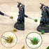 Cayway 208 PCS Static Grass Tuft Model Grass Tufts Terrain Model Kit Resin Static Scenery Model Miniature Shrubs Bushes for Train Landscape Railwa...