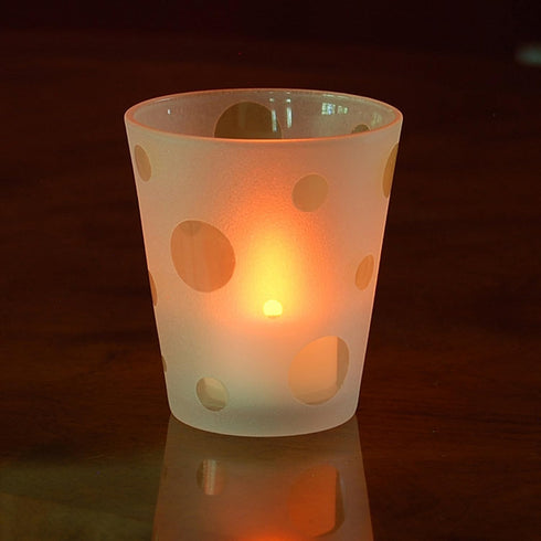 LumaBase Battery Operated Tea Light Candles, Green - Set of 12...