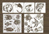 Fish Stencils for Painting Reusable Fishing Stencils Large Fisherman Template Paint Stencils for Painting on Wood Burning DIY Art Craft Fabric Can...