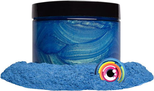 Eye Candy Premium Mica Powder Pigment “Rainbow Blue” (25g) Multipurpose DIY Arts and Crafts Additive | Woodworking, Epoxy, Resin, Bath Bombs, Pain...