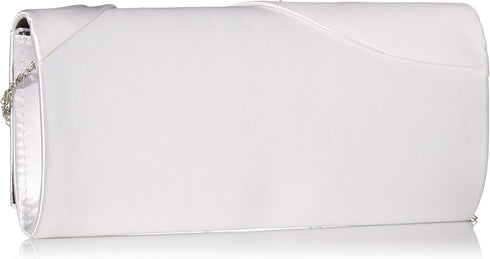 Touch Ups Clutch Handbag, White...