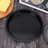 Black Pizza Pan, Carbon Steel Round Pizza Tray 10 Inch Non-Stick Pizza plate for Oven Home Kitchen Baking Tool Restaurant Bakeware...