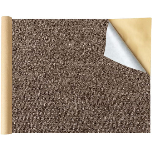 Self Adhesive Linen Fabric Patches Tape 17.7x78.7 inch, Durable Fabric Couch Repair Kits for Upholstery, Furniture, Sofa, Car Seats, Office Chair,...
