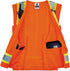 Ergodyne - 24069 GloWear 8248Z ANSI Two-Tone Surveyors Reflective Safety Vest, Orange, 4XL/5XL...