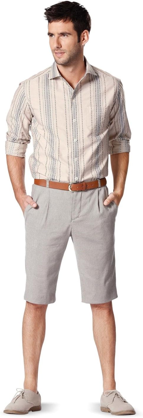 BURDA STYLE 7046 MEN'S SUIT - JACKET, SHORTS & PANTS SEWING PATTERN MEN'S SIZES: 34 36 38 40 42 44...