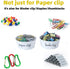 ONTUBE Ceramic Paper Clip Holder and Binder Clip Holder Set (White)...