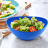 2 Pack Large Wheat Straw Bowls 65 oz, Unbreakable Large Salad Bowls, Microwave & Dishwasher Safe Big Mixing Bowls, Plastic Bowls Reusable Set of 2...