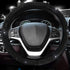 Valleycomfy Steering Wheel Cover for Women Men Bling Bling Crystal Diamond Sparkling Car SUV Wheel Protector Universal Fit 15 Inch (Black with Bla...