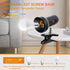 RONG&LAN LED Metal Clip On Light Clip on Lamp for Desk, 360° Adjustable Clamp Reading Light for Bed, Eye-Friendly Book Night Light for Desk Bed Ta...