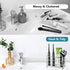 Urbanstrive 304 Stainless Steel Bathroom Toothbrush Holder Toothpaste Holder Stand Bathroom Accessories Organizer (Silver, Small)...