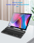 Bluetooth Keyboard, Foldable Keyboard with Stand, Portable Keyboard, Travel Keyboard Compatible with Windows iOS Android iPhone and Tablet...