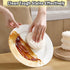 4-Pack Kitchen Dish Sponges with Two Suction Cup Holders - Dual-Sided Scrubbers for Non-Scratch Cleaning, Absorbent and Quick Drying...