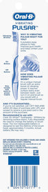 Oral-B Pulsar Battery Toothbrush with Charcoal Infused Bristles, Soft, 2 Count...