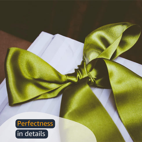 Morex Ribbon 08822/00-587 Double Face Satin Ribbon 7/8" X 100 YD Forest Green Ribbon for Gift Wrapping, Birthday Gift Cards, Satin Dress for Women...