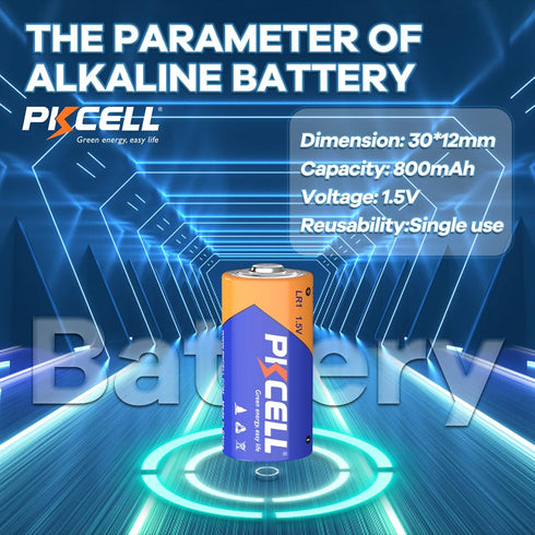 PKCELL 40 Counts 1.5V LR1/MN9100/E90/N Size Alkaline Batteries, Leak-Proof Batteries, High Performance and Powerful Batteries, Suitable for All Ki...