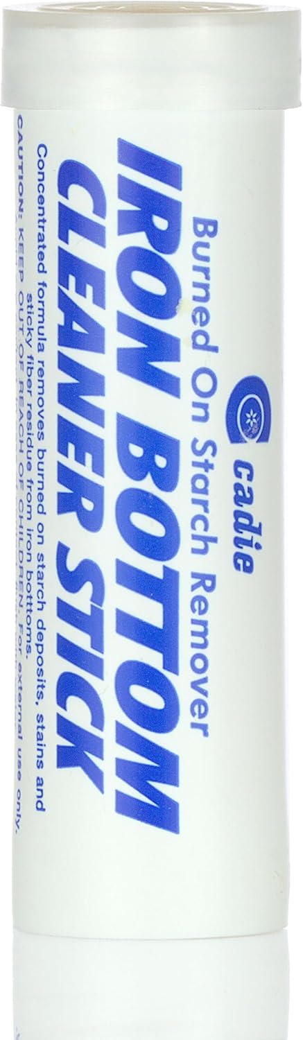 Steam Iron Cleaner Stick, Iron Reactor Cleaner - Removes Build-Up Starch, Melted Fabric, Glue from Hot Iron - Eliminates Sticky Residue on Any Iro...