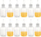 ULAB 12pcs Vol.125ml/4.2oz Drop Dispensing Bottles, LDPE material, PP Cap and Screw Cap, Laboratory drip Bottle, Watercolor Pigment Bottle, Ink Di...