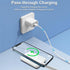 Haohiyo Magnetic Power Bank, 5000mAh Wireless Portable Charger with USB C PD 20W Fast Charging, Magnetic Battery Compatible with iPhone 15/14/13/1...