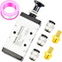 TAILONZ PNEUMATIC 3/8"NPT 5 Way 2 Position Air Hand Lever Operated Valve Pneumatic Solenoid Valve Manual Control Push-Pull 4R310-10...