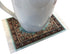Carpet Coasters, Set of 4 Turkish Rug Style Table Drink mats, Absorbent Kitchen and Dining Accessories, Spill & drip Protection, Rectangular...
