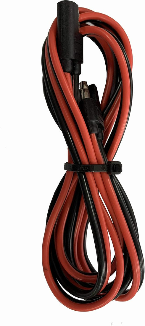 Valley Industries WHE-14-72-CSK 12 Volt Wire Harness Extension-72, 14 Gauge, 7 Amp, Red...