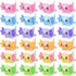 Junkin Mini Axolotl Resin Charms Miniature Axolotl Ornament Tiny Animal Figures for DIY Garden Dollhouse Birthday Party Decoration Aquarium(48 Pcs...