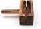 Ironwood Gourmet 28330 Local 338 Bagel Miter, Acacia Wood, 7 x 5.5 x 2.5 inches...