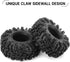 INJORA 1.0 Tires - S5 Swamp Claw Mud Terrain Tires for TRX4M AX24 SCX24 FCX24 1/18 1/24 RC Crawler Car, 56 * 23mm, T1021...