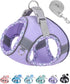 Petank Dog Harness for Small Medium Dogs No Pull, Puppy Harness and Leash Set, Easy Walk Dog Harness for Walking, Running, Training, Small Dog Har...