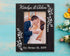 Personalized Newlywed Couples 7x5 Leather Picture Frame Engraved Women Mens Wedding Anniversary Husband Wife...