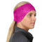 TrailHeads Print Headband | Ponytail Headband for Women | Ear Warmer for running and hiking - pink splash...