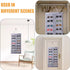 Sunglasses Organizer Storage - 16 Slots Glasses Storage Wall Pocket Display Hanging on Door, Eyewear Display, Dust-Proof...