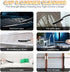 Hard Bristle Crevice Cleaning Brush - 6+1Pcs Multifunctional Gap Cleaning Brush to Clean Narrow Spaces, Corner Cleaning Brush for Bathroom Kitchen...