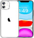 Compatible with iPhone 11 Case, Clear TPU Phone Cases Shockproof Bumper Cover Anti-Scratch Protective Slim Thin Crystal Phone Case for 11 6.1inch...