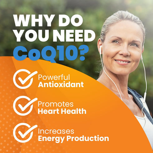 Doctor's Best High Absorption CoQ10 with BioPerine, Gluten Free Naturally Fermented, Heart Health & Energy Production, 100 mg, 60 SoFtgels...
