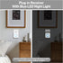 Door Chime, Satisure Wireless Door Open Contact Sensor Alarm Chime with 600 FT Range 58 Chimes 5 Volume Levels LED Indicators, Door Ringer Alert f...