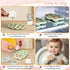 Baby Feeding & Teething Kit, Includes Breastmilk Popsicle Molds, 2 Baby Fruit Food Feeders Pacifiers, 3 Extra Food Pouches, Silicone Teething Toys...