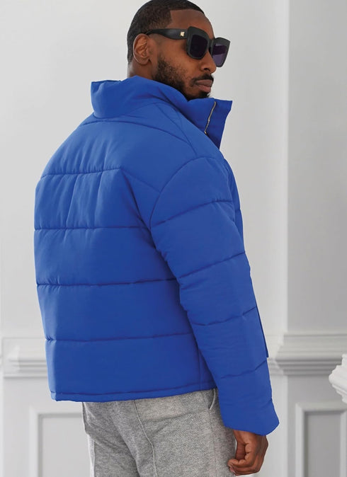 Know Me Men's Oversized Puffer Coat Sewing Pattern Packet, Sizes 44-46-48-50-52, Multicolor...