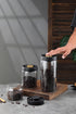 LOEZ Coffee Bean Storage Container Airtight, Lid Sealed with Press-Down Vacuum, Borosilicate Glass Coffee Canister, Food Storage, Coffee Barfor Gr...
