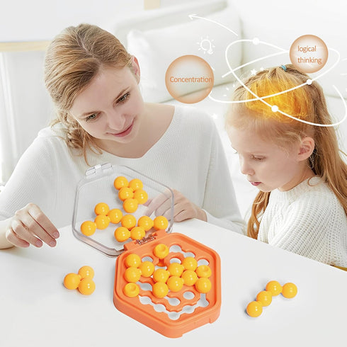 Suerte Brain Teaser Puzzles Games for Adults Logic Pocket Puzzle Beads Game for Kids 8-12 Toy Mastermind Rush Hour Travel Game Educational Gift fo...