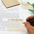 Pastel Transparent Sticky Notes, 4 Pads 3X3 Inch See Through Annotating Sticky Notes for Annotating, Bible Journaling Supplies, Office School Supp...