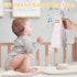 Baby Loveys Bunny Cozy Plush Sensor Security Nursery Blanket Soft Snuggle Toy Stuffed Animals Rabbit Lovies Neutral Presents for Newborns Infant B...