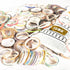 YUBX Exrta Slim Washi Tape Set Random Patterns 80 Rolls+ Bundle Gold Foil Super Skinny Decorative Masking Tape Scrapbook Tape for DIY Craft Art Pr...