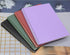 Yansanido Spiral Notebook, 4 Pcs 10 Inch x 7.4 Inch B5 Thick Plastic Hardcover 7mm College Ruled 4 Color 80 Sheets -160 Pages Journals for Study, ...