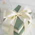 MEEDEE Ivory Satin Ribbon 2 Inch Ivory Ribbon Lux Satin Double Faced Ribbon by 25 Yards Ivory Silk Ribbon Beige Satin Ribbon for Gift Wrapping, Sa...