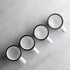 City to Cottage Ceramic Espresso Cups of 4, Small Expresso Shots Cups, Espresso Mugs, Demitasse Cups, Perfect for Espresso Machine and Coffee Make...